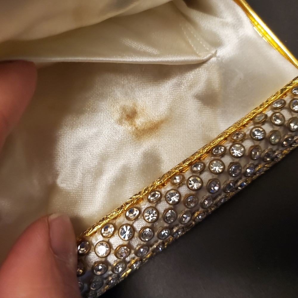 Vintage Birks Rhinestone Evening Purse - Picture 11 of 12